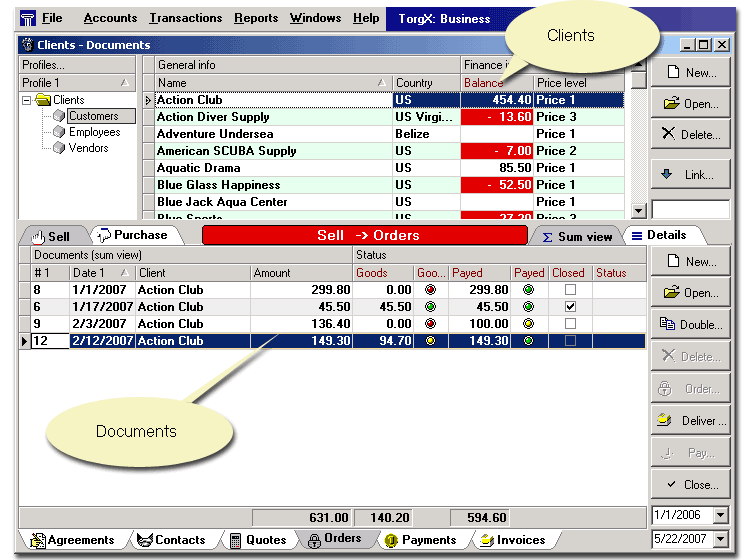 TorgX business software